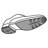 Patin + Bonbout (talon) chaussures plates